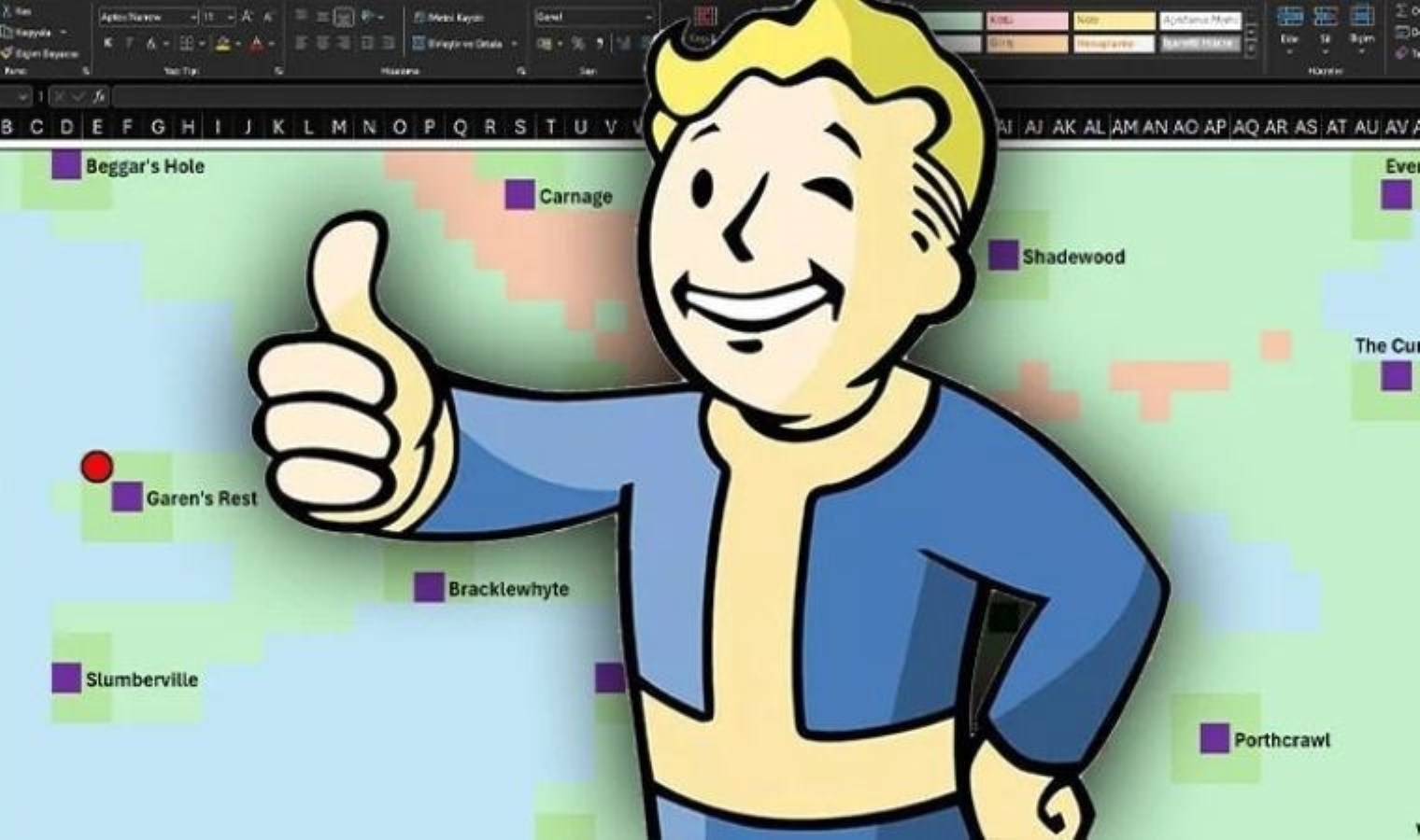 在 Excel 上运行的 Fallout RPG 游戏已经制作完成！每个人都可以玩 - 最后一刻科技新闻